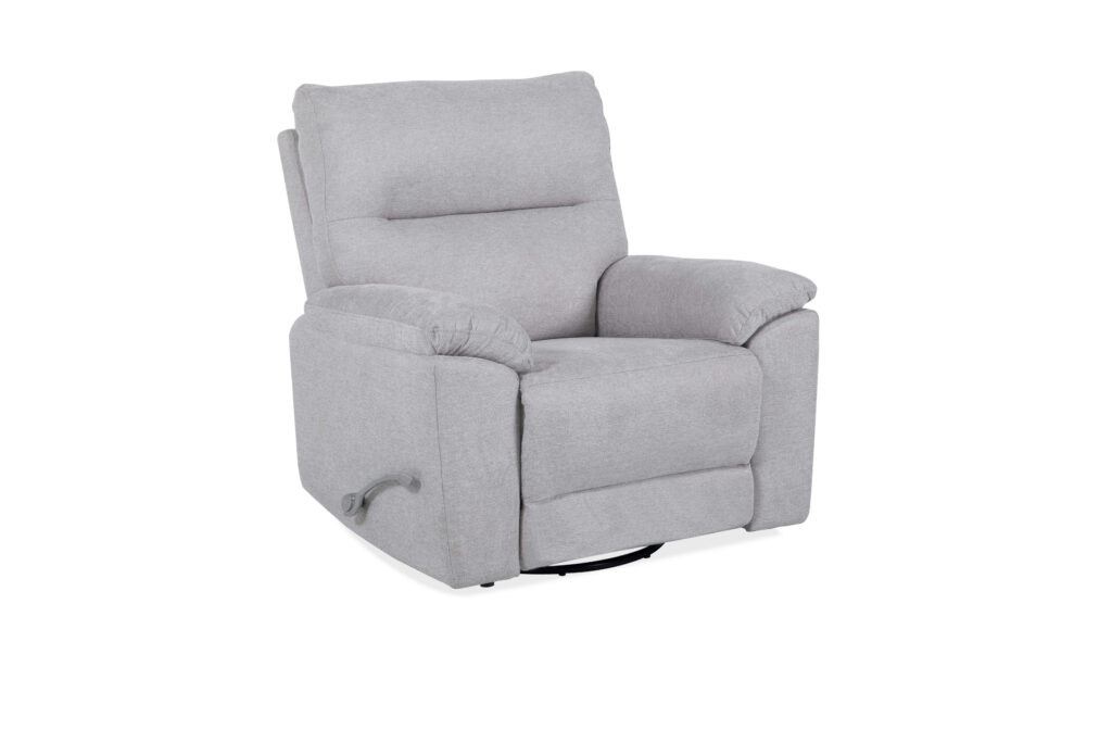 Fotoliu cu Recliner Krupina, Stofa Gri