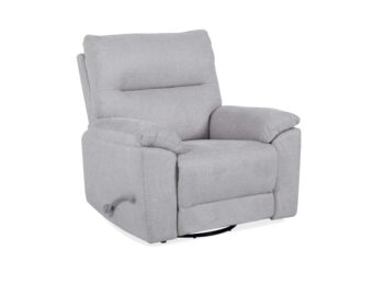 Fotoliu cu Recliner Krupina, Stofa Gri