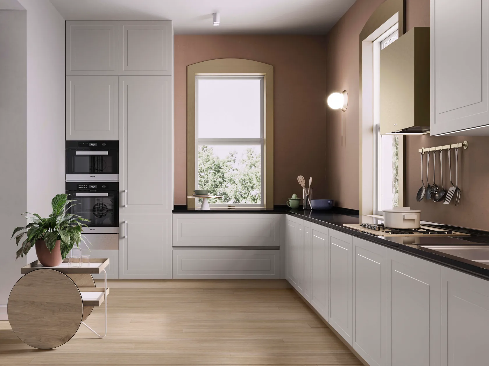 Bucatarie clasica MLK Studio model 1