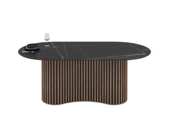 Masa dining cu Riflaje OSCAR 200