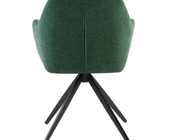 Scaun Mesola, Metal/Stofa, Verde
