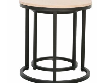 Set Masute Cafea Nestin Negru/Stejar Natur